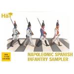 HAT 8330 1:72 NAPOLEONIC SPANISH INFANTRY SAMPLER ( 38 )