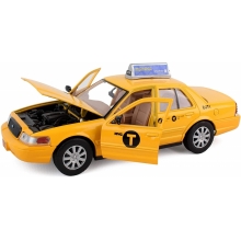 REALTOY RT73337 1:24 NEW YORK CITY TAXI ( 9 PULG ) ( DIECAST )