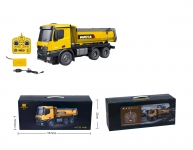 HUINA 1573 1:14 R C DIE CAST METAL DUMP TRUCK