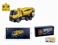 HUINA 1574 1:14 R C DIE CAST METAL CONCRETE MIXER TRUCK