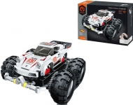 QIHUI 8033 TECH BRICKS R C RACING CAR WHITE 227 PCS