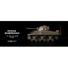 HENGLONG 3841-01 1:30 USA M4 RC TANK ( ORIGINAL )