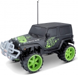 MAISTO 82704 R C 1:16 OFF ROAD JEEP WRANGLER RUBICON BLACK