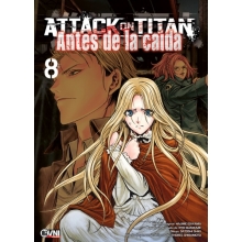 OVNI PRESS KODANSHA ATTACK ON TITAN ANTES DE LA CAIDA NUMERO 08