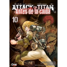 OVNI PRESS KODANSHA ATTACK ON TITAN ANTES DE LA CAIDA NUMERO 10