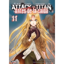 OVNI PRESS KODANSHA ATTACK ON TITAN ANTES DE LA CAIDA NUMERO 11