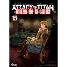 OVNI PRESS KODANSHA ATTACK ON TITAN ANTES DE LA CAIDA NUMERO 15