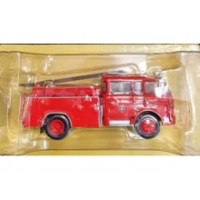 MAGAZINE FIRESP16 1:43 1960 BERLIET GAK 17 FTP FIRE ENGINE, RED