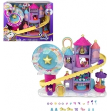 MATTEL GYK44 POLLY POCKET RAINBOW FUNLAND THEME PARK PLAYSET