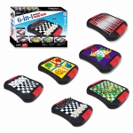 GIGATOYS S4404-5 6 EN 1 JUEGOS DE MESA