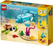 LEGO 31128 CREATOR DELFIN Y TORTUGA