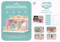 FDE FDE8614 KOALA BEDROOM ( W 1 DOLLS )