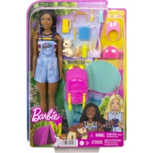 MATTEL HDF74 BARBIE FAMILY CAMPING BROOKLYN DOLL