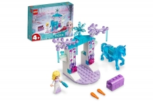 LEGO 43209 DISNEY FROZEN ELSA Y EL ESTABLO DE HIELO DEL NOKK