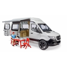 BRUDER 02672 MB SPRINTER CAMPER WITH DRIVER