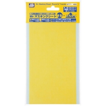 MRHOBBY 93563 MASKING SHEET ROUND & TRIANGLE GT71