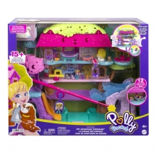 MATTEL HHJ06 POLLY POCKET POLLYVILLE CASA DEL AVENTURAS DEL ARBOL