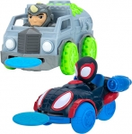 INTK SNF0095 SPIDERMAN LITTLE VEHICLE ( DISC DASHERS ) ( IRON MAN ) W4