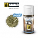 AMMO MIG JIMENEZ AMIG0700 ACRYLIC WASH BROWN WASH FOR DARK YELLOW