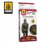 AMMO MIG JIMENEZ AMIG7037 FLECKTARN GERMAN CAMOUFLAGE SET