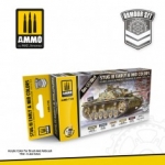 AMMO MIG JIMENEZ AMIG7185 STUG III EARLY & MID COLORS 1939 TO 1943 SET