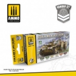 AMMO MIG JIMENEZ AMIG7186 STUG III MID & LATE COLORS 1944 TO 1945 SET