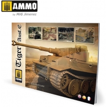 AMMO MIG JIMENEZ AMIG6024 TIGER AUSF E VISUAL MODELERS GUIDE MULTILINGUAL