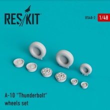 AMMO MIG JIMENEZ RS48-0002 1/48 FAIRCHILD REPUBLIC A 10 THUNDERBOLT WHEELS SET