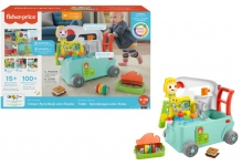 MATTEL HCK53 FISHER PRICE RIE Y APRENDE CAMPER APRENDIZAJE SOBRE RUEDAS