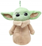 INNOVATIVE 22376 STAR WARS MANDALORIAN BABY YODA 12 PULG PLUSH DANGLE W SHINY VINYL EYES