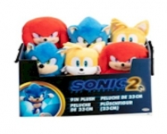 JAKKS 412644-PQ SONIC 2 MOVIE 9 PULG ASST COLL PLUSH IN PDQ