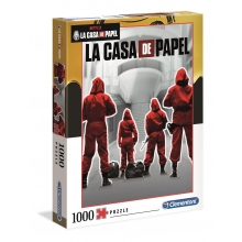 CLEMENTONI 39532 PUZZLE 1000 PIEZAS LA CASA DE PAPEL 1