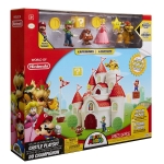 JAKKS NT70843 DELUXE MUSHROOM KINGDOM CASTLE PLAYSET W FIGURE