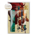 SMARTCIBLE SR73859 SET DE ESCRITORIO CON LIBRETA HARRY POTTER INTRICATE HOUSES