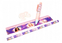 SMARTCIBLE SR73329 SET DE ESCRITORIO PREMIUM BARBIE LITTLE PRINCESS