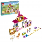 LEGO 43195 DISNEY PRINCESS ESTABLOS REALES DE BELLA Y RAPUNZEL