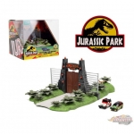 JADA 34244 NANO SCENE JW JURASSIC PARK W 2 VEHICLES