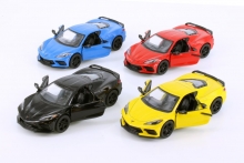 KINSMART 5432D 5PULG 2021 CHEVROLET CORVETTE ASSORTMENT COLORS 1:36