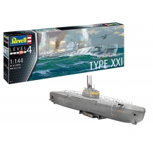 REVELL 05177 GERMAN SUBMARINE TYPE XXI 1:144