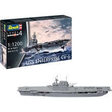 REVELL 05824 USS ENTERPRISE CV 6 1:1200