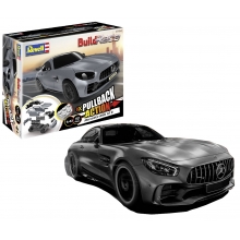 REVELL 23152 BUILD N RACE MERCEDES AMG GT R, GREY 1:43