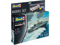 REVELL 65175 MODEL SET PATROL TORPEDO BOAT PT 160 1:72