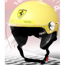 FERRARI FAH33 ADJUSTABLE HELMET YELLOW