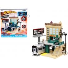 JADA 33659 NANO SPIDERMAN NYC DELUXE SCENE W 2 FIG