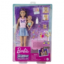 MATTEL HJY33 BARBIE SKIPER BABYSITTERS