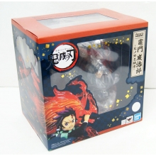 BANDAI 60346 ESTATUA FIGUARTS ZERO DEMON SLAYER KAMADO TANJIRO HINOKAMI KAGURA TAMASHII NATIONS