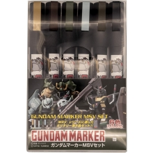 GSI 50660 MARCADOR GUNDAM MSV SET