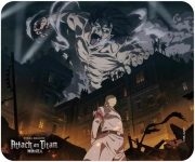 ABYSSE ABYACC409 ATTACK ON TITAN SEASON 4 KEY ART MOUSE PAD