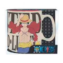 ABYSSE ABYMUGA010 ONE PIECE LUFFY WANTED MUG 16 ONZAS