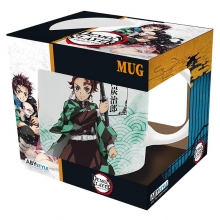 ABYSSE ABYMUGA157 DEMON SLAYER TANJIRO & NEZUKO MUG 11 ONZAS